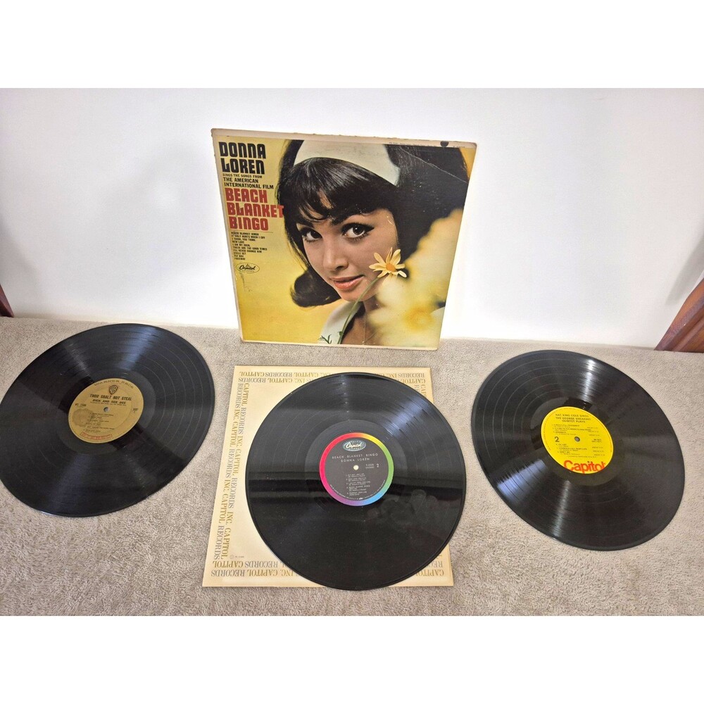 Donna Loren - Beach Blanket Bingo 12" Vinyl LP Capitol Records T-2323